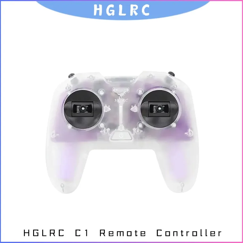 جهاز إرسال HGLRC C1 RC مع وحدة تحكم مدمجة 500 ميجاوات ELRS2.4 جيجا هرتز TX دونغل طويلة المدى لطائرة FPV بدون طيار RC طيار المبتدئين