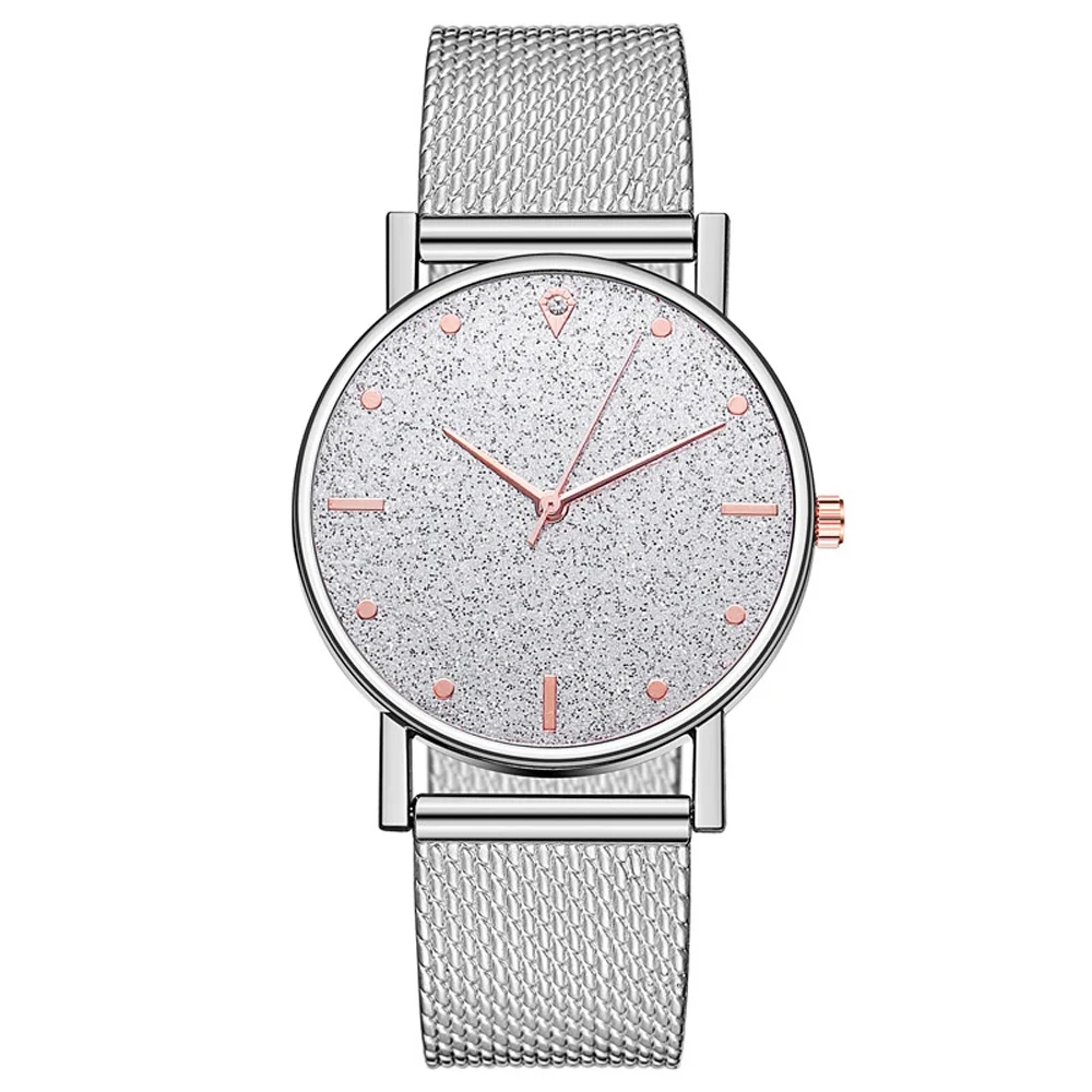 2024 New Watch Women Dress Silicone Band Analog Quartz Wristwatch Fashion Luxury Ladies Golden Rose Gold Clock