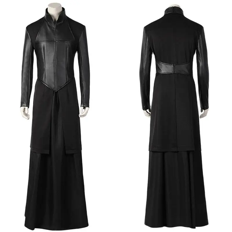 

Movie Morpheus Cosplay Costume King of Dreams Black Suit Halloween Party Outfit