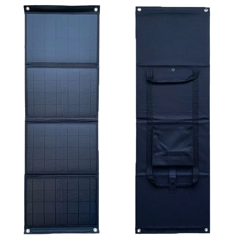 Panneau Solaire Pliable 15W – 3,7V-5V – Étanche – Port USB – Chargeur Nomade Pour Téléphone/Caméra/Jouets