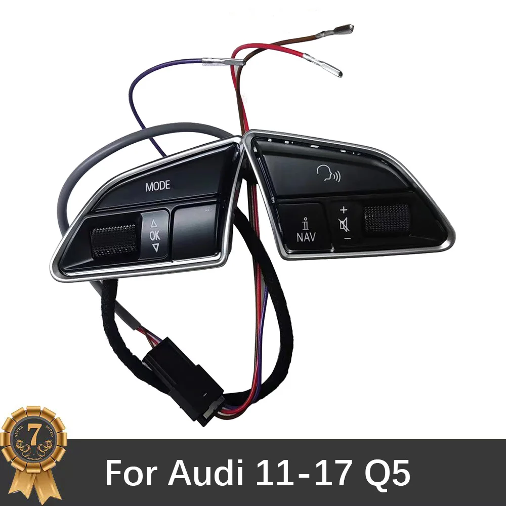 For Audi 13-18 Q5 Multi-function Steering Wheel Buttons