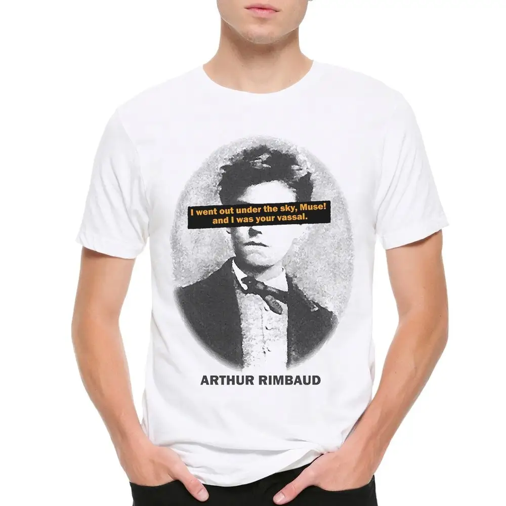 Arthur Rimbaud Quote T-shirt, Men's Women's Sizes wtb-024