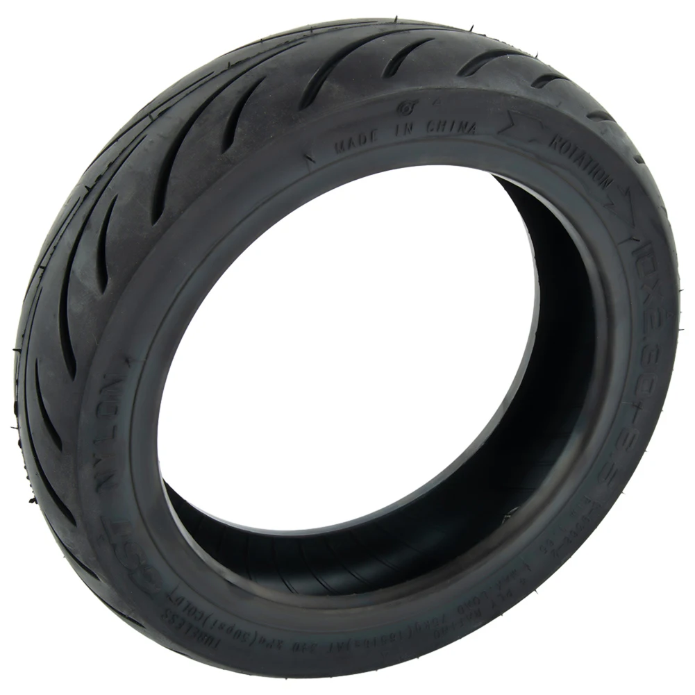 

10*2.30-6.5 Tubeless Tire 1Pcs Black For NIU KQ2 Electric Scooter Replacement Part High Quality Hot Sale 2023 New