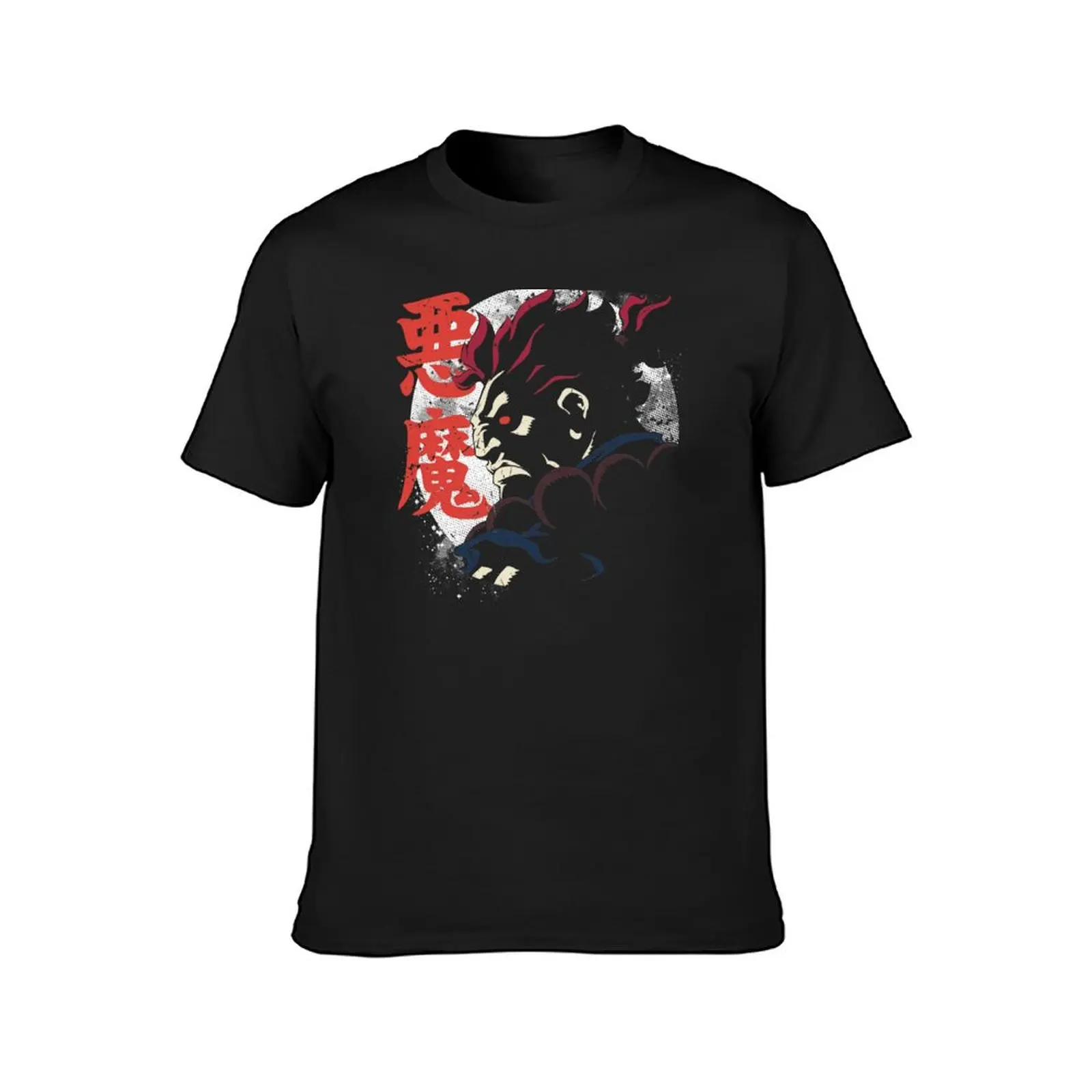 Akuma T-Shirt summer tops plus size tops big and tall t shirts for men