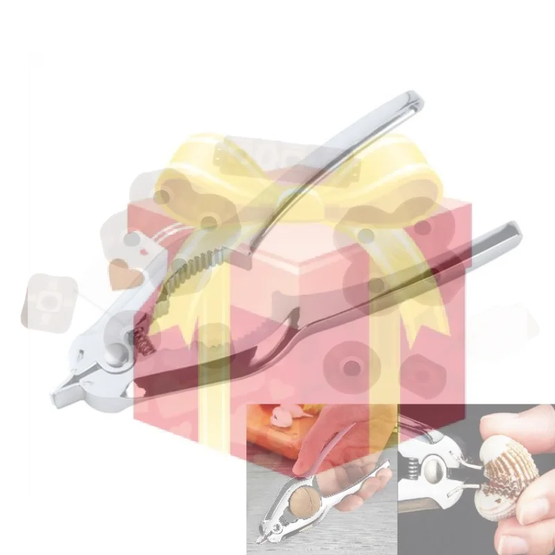 Oyster Opener Tool Seafood Cracker Clam Opener Kitchenware Zinc Alloy Shucker Stainless Steel Clam Opener Tool Kitchen Gadget