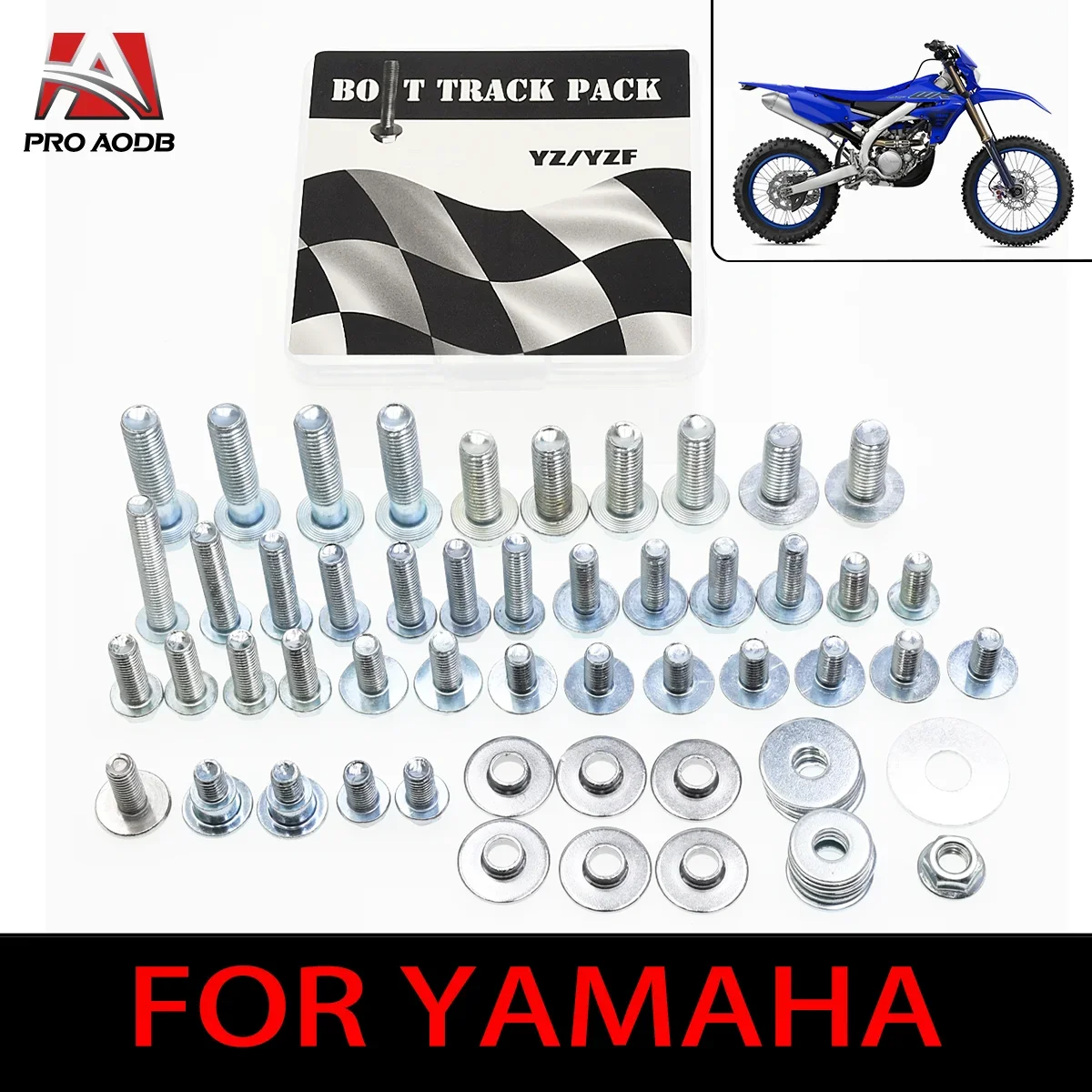 

2003-2024 For Yamaha YZ WR 65 85 125 250 For KTM SX XC XCF SXF EXC EXCF Motocross screw Full Fastener Kit Hardware fittings