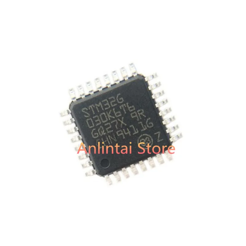 10pcs STM32G030K6T6 LQFP32   IC MCU 32BIT 32KB FLASH 32LQFP