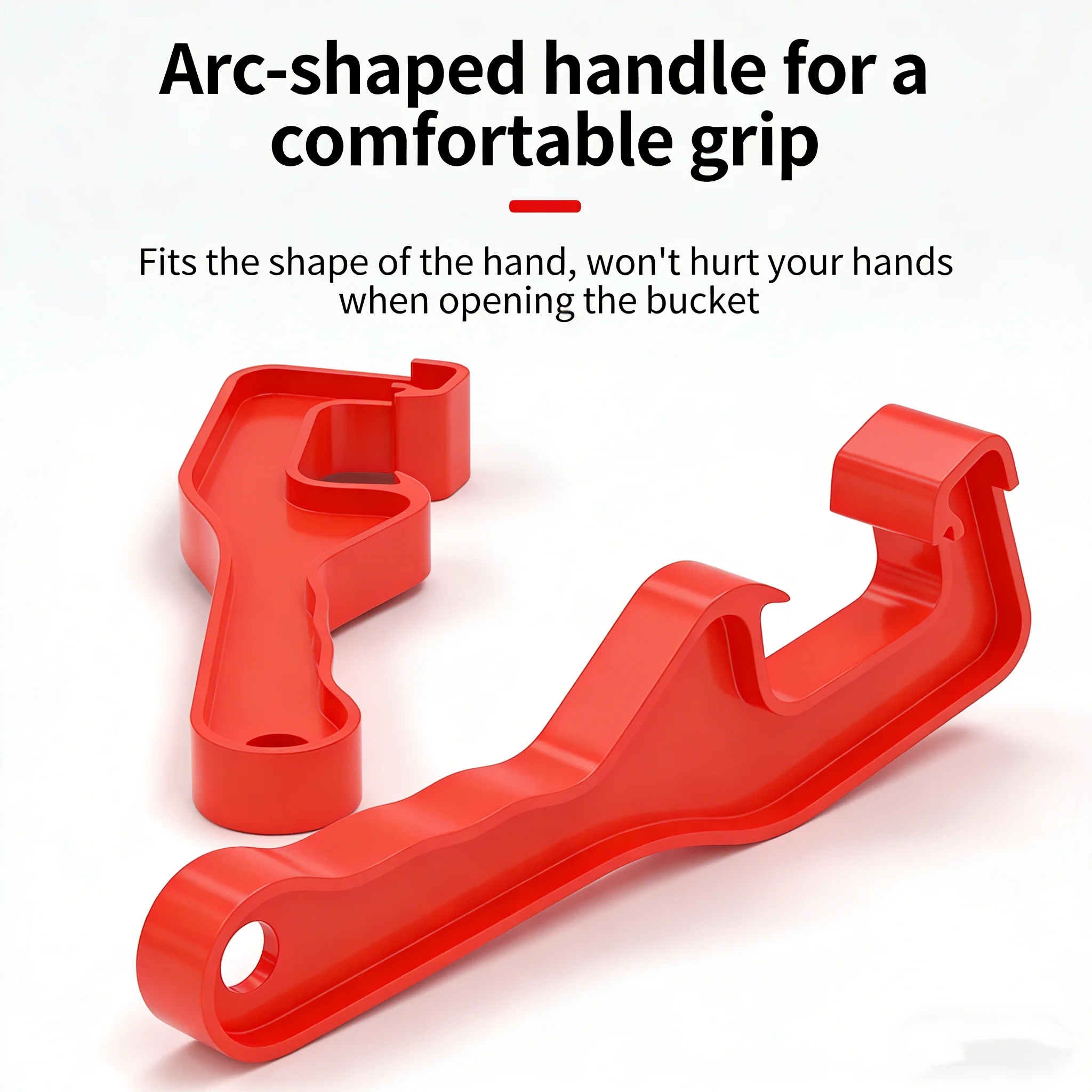 Plastic Bucket Opener Paint Can Lid Remover Labor Saving Opening Wrench Pail Lid Opening Tool for Oil Drum Paint Pail