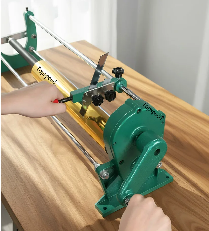 Manual Hot Foil Roll Cutter Cutting Machine 64cm Length