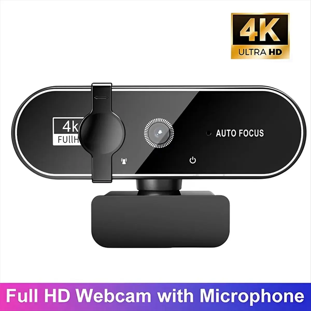 doyme Webcam Video Camera Autofocus Streaming Web Cam with Microphone Full HD Webcams for PC Computer Laptop 4K