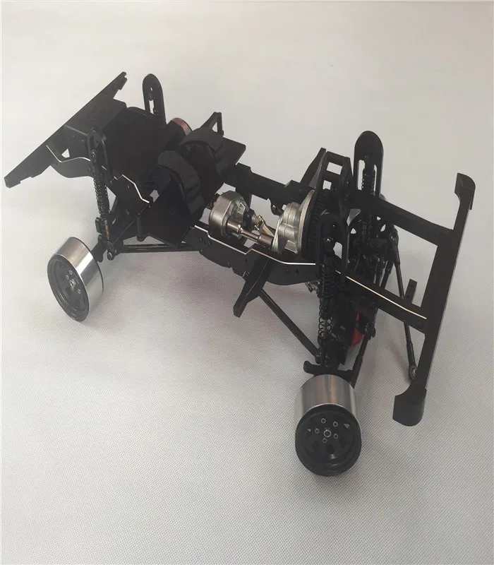 

TOUCAN 1/10 RC D90 Гусеничный автомобиль Окрашенная модель пикапа Металлическое шасси