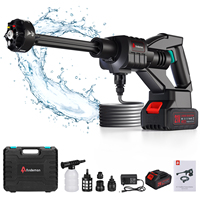 3.0AH Battery Cordless High Pressure Washer Spray Water Gun Car Wash Pressure Water Nozzle Cleaning Machine For Car Garden