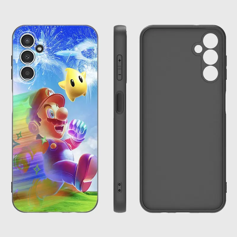 Mario Bros Game Phone Case For Samsung A13 A22 A24 A32 A71 4G A33 A34 A35 A52 A53 A54 A55 A73 5G A12 A14 A23 A31 A50 A51 A72