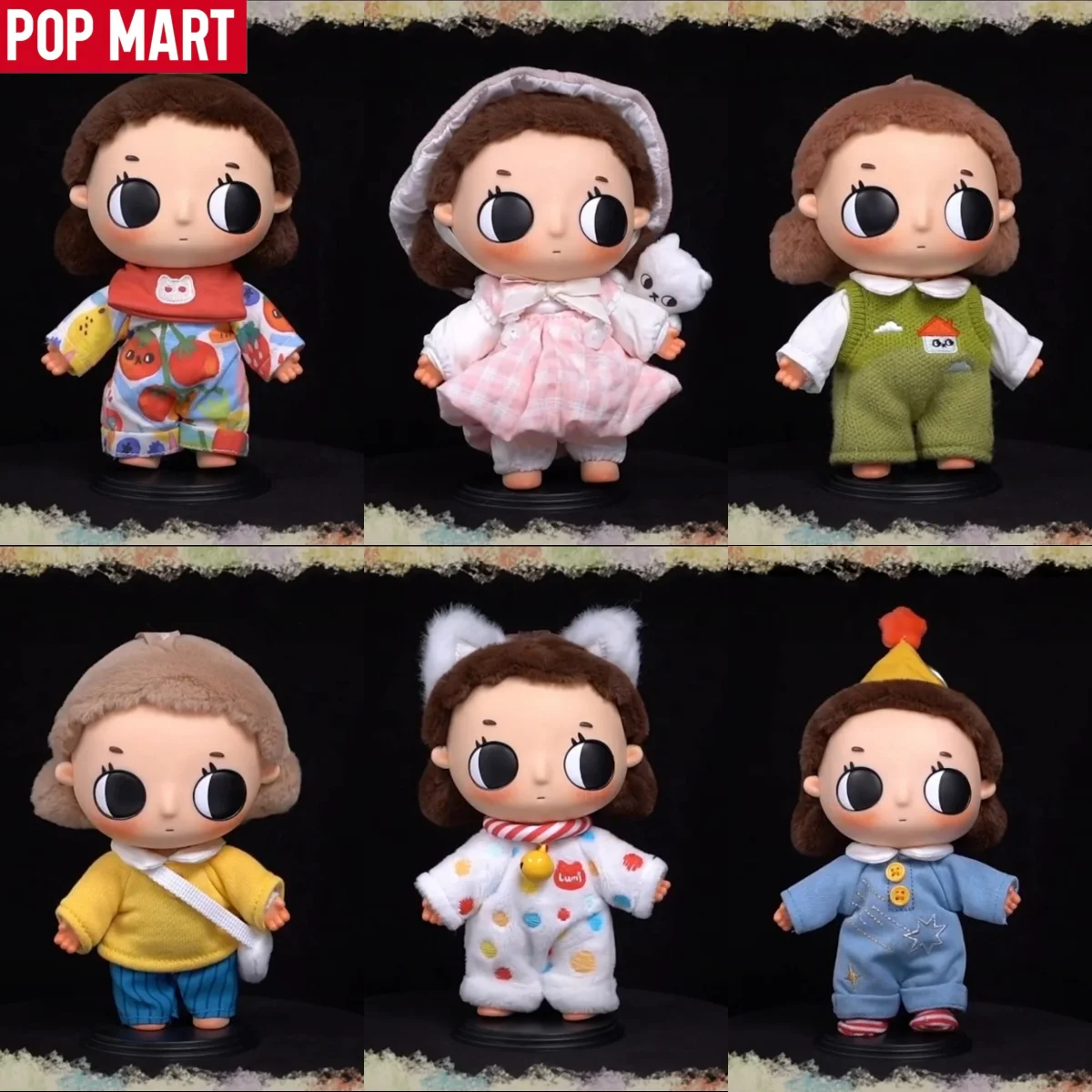 

POP MART Серия Nyota: Где встречаются моменты — Коллекционная фигурка-подвеска в слепой коробке, игрушка, украшение для дома, подарки для коллекционеров, таинственная коробка