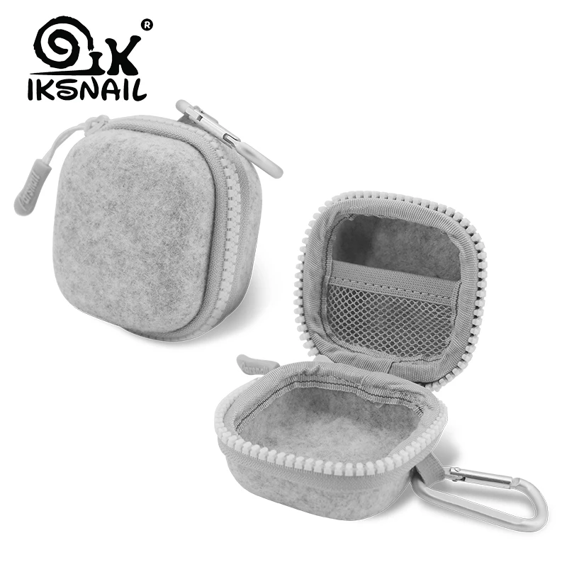 

IKSNAIL Earphone Case For Apple Watch Bag For Wireless Bluetooth Headphone Protective For Apple i-watch Accessories airpods Case