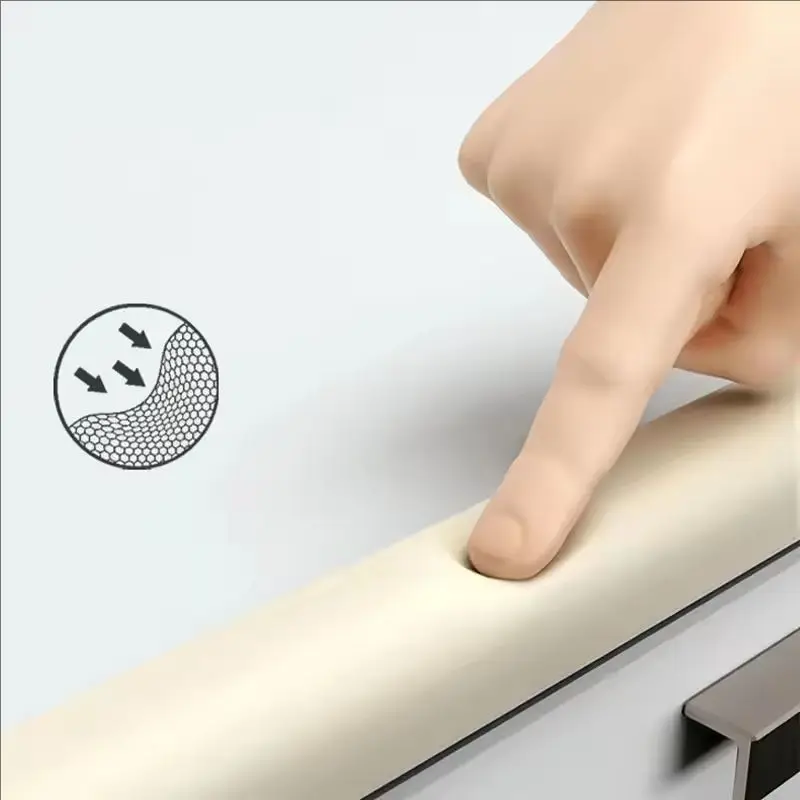 

2M Table Corner Safety Bumper Strips Baby Protection Strips Bumper Corner Soft Cover Strips Table Corner Protection Anti Crash