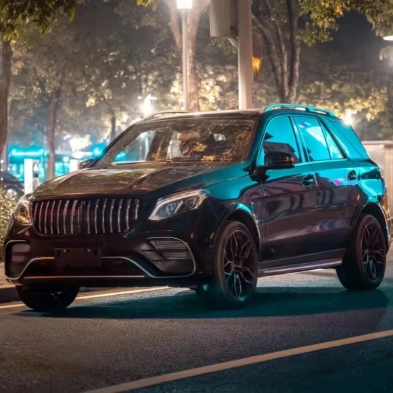 Suitable For The GLE63 Of GLE With The Plastic Material Large Front And Rear Bumper And Grille Surround Kit 3