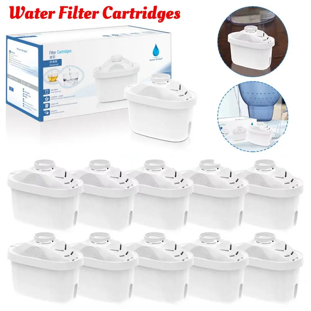 

For Brita Maxtra Water Filters Cartridge Limescale Chlorine Impurities Purify Kettle Activate Carbon Water Filter 1-10pcs