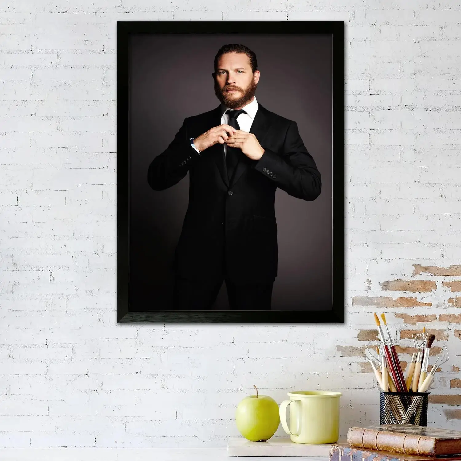 tom hardy actor Canvas Art Poster, Wall Art Picture Print, Modern Family Bedroom Decor Posters,Decorative painting