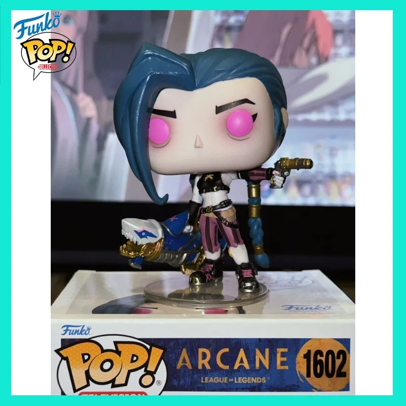 

NewIn Stock FUNKO POP Original League of Legends Arcane Jinx Viktor Caitlyn Mel Action Figures Collectibles Perfect HolidayGifts