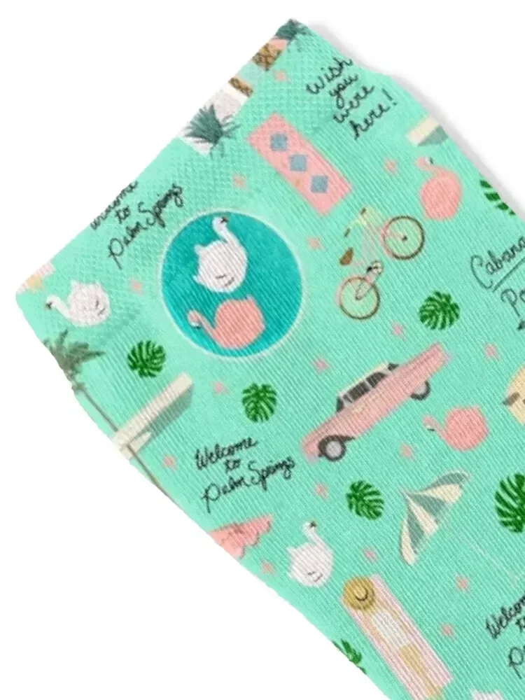 Welcome to Palm Springs Socks gifts winter thermal Sports warm winter Socks For Girls Men's