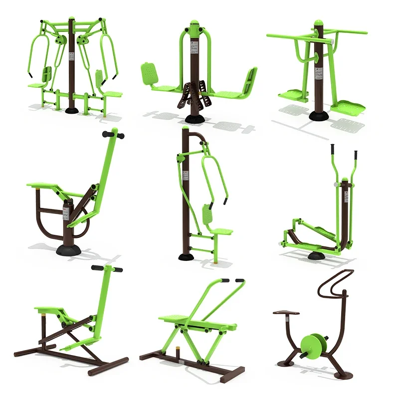 

Cheap Galvanized steel park outdoor Fitness Gym Fitness Equipment For Sale