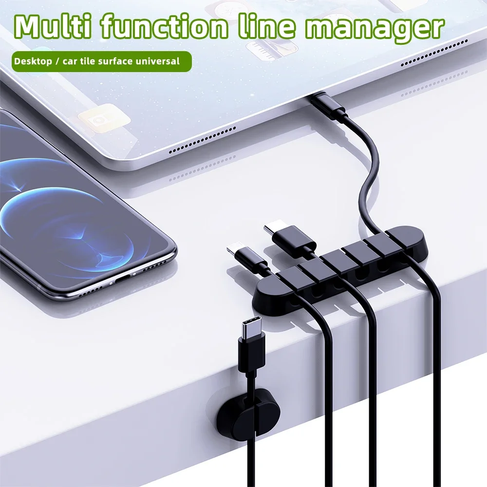 163 قطعة من مجموعة منظم الكابلات، مشابك إدارة الكابلات المرنة لسماعات الماوس والتلفزيون والمكتب والإلكترونيات المنزلية وما إلى ذلك