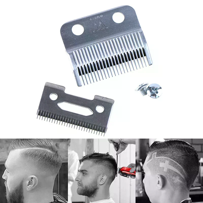 Movable blade hair clipper blade steel clipper accessories