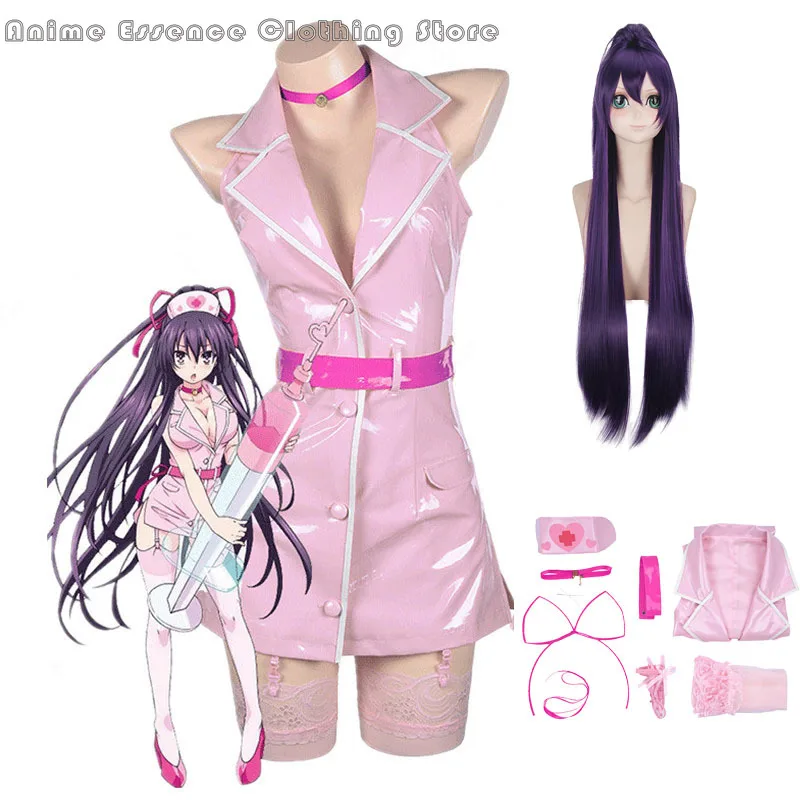 

Anime Date A Live Cosplay Costume Princess Yatogami Tohka Cosplay Costumes Pink Dresses Halloween Clothes For Women