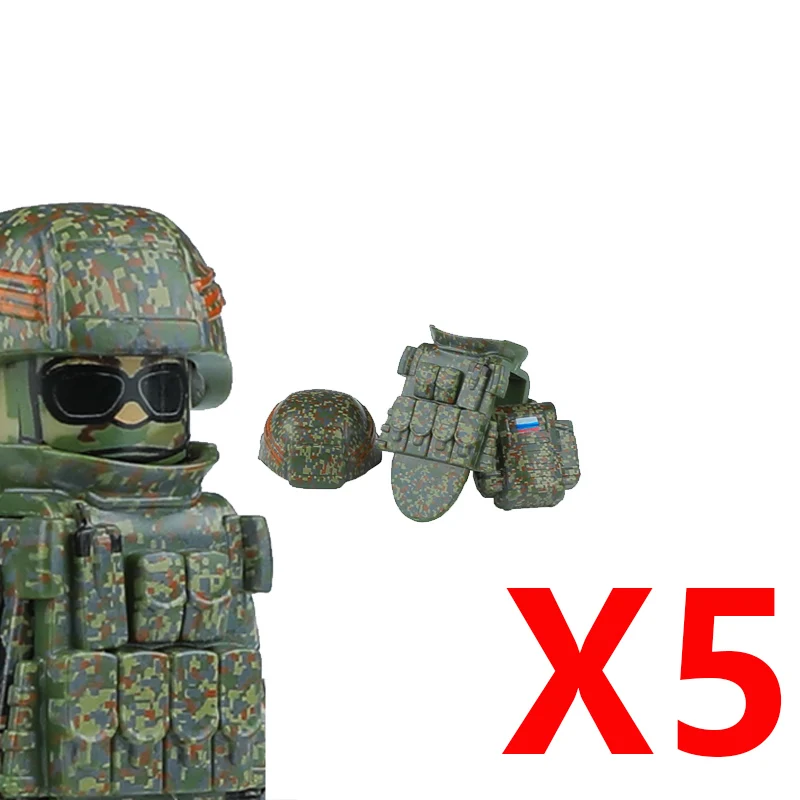 Militär Russland Spezialeinheiten SWAT Bausteine Deutscher KSK US Stadtpolizei Armee Angriffssoldat Figur Waffen Bausteine Spielzeug