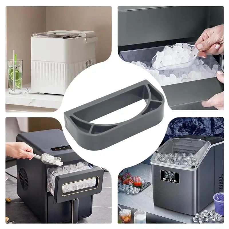 Suporte magnético para fazer gelo, substituição de 2 suportes magnéticos para fazer gelo, gadgets para casa