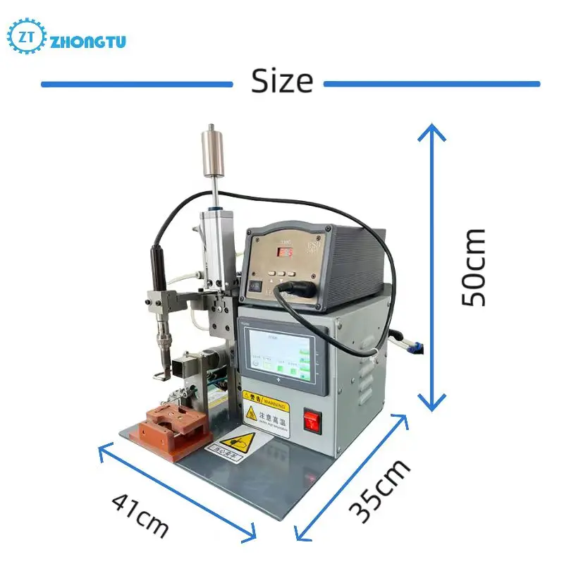 New 680W Semi Automatic PCB Soldering USB/Type-C/Micro/Lightning Cable Cellphone Charger Machine