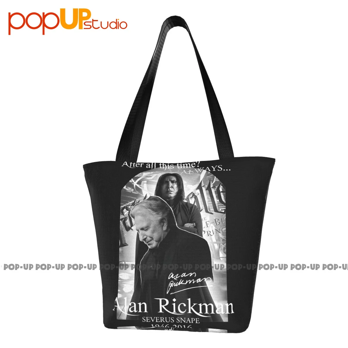 After All This Time Always Alan Rickman Severus Snape 1946 2016 Handbags Lunch Bag Shopping Bag Carrying Bag