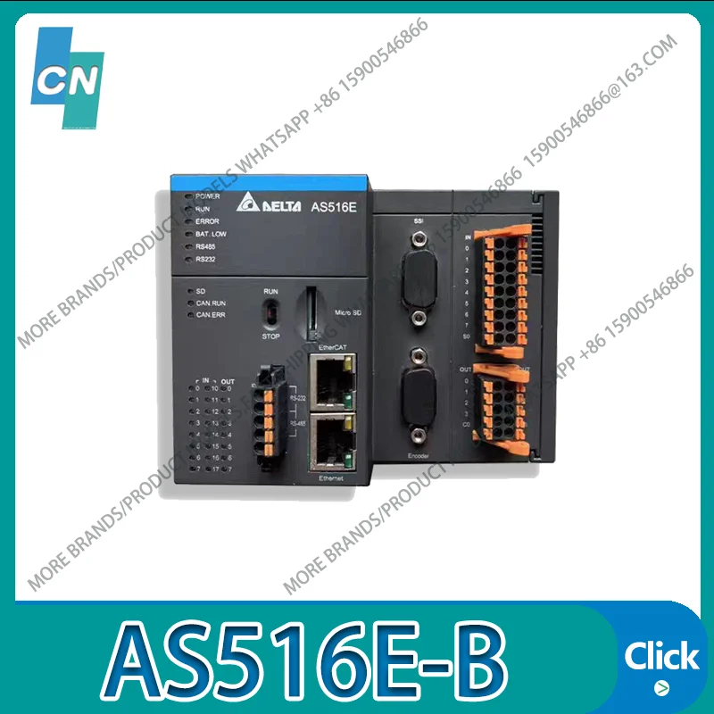 

AS516E-B PLC controller Second-hand Original appearance intact Functional tested ok Fast Shipping