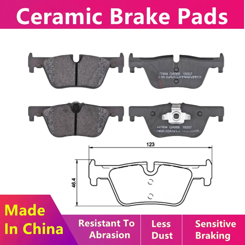 For Bmw F30 F31 316i 318i 320d 320i 328i 330e 330i Rear Brake Pads 34212468436 34216850569 34216873093/Auto Parts -60038