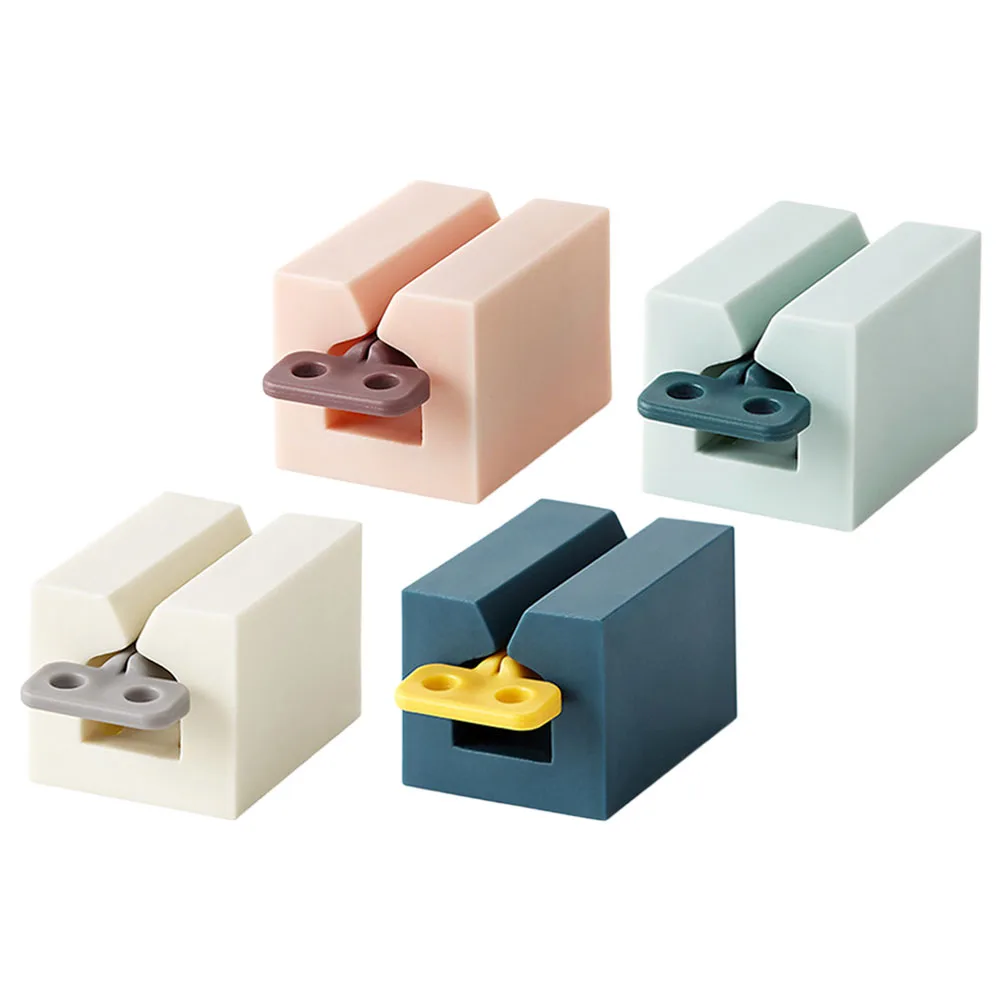 

4 Pcs Manual Toothpaste Tube Squeezer Squeezer Manual Dispenser Multifunctional Face Tube Home Reliable Durable