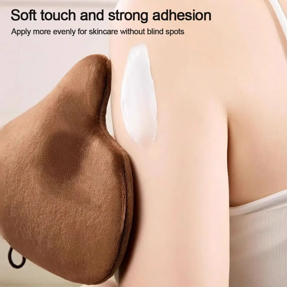 Washable Lotion Applicator Creative Sunless Fake Tan Double-Sided Self Tanner Mitt Reusable Tanning Brush For Self Tan