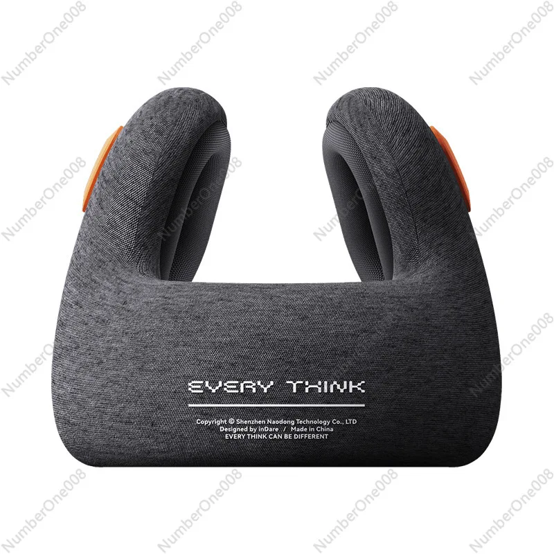 EveryThink Empty Neck Pillow Neck Protector Not Crooked Neck U-Shaped Pillow Travel Pillow Memory Foam Portable Noise Cancelling