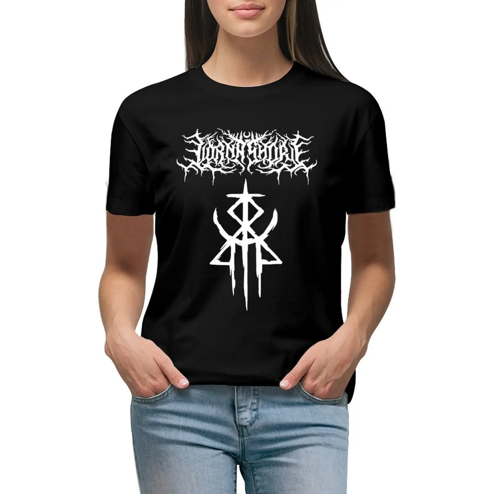 Lorna Shore - Immortal T-shirt shirts graphic tees hippie clothes cute tops white t shirts for Women