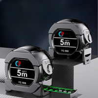 Illuminated Tape Measure with Auto Lock – Durable and Thick Heavy Duty Professional Grade Tape Measure