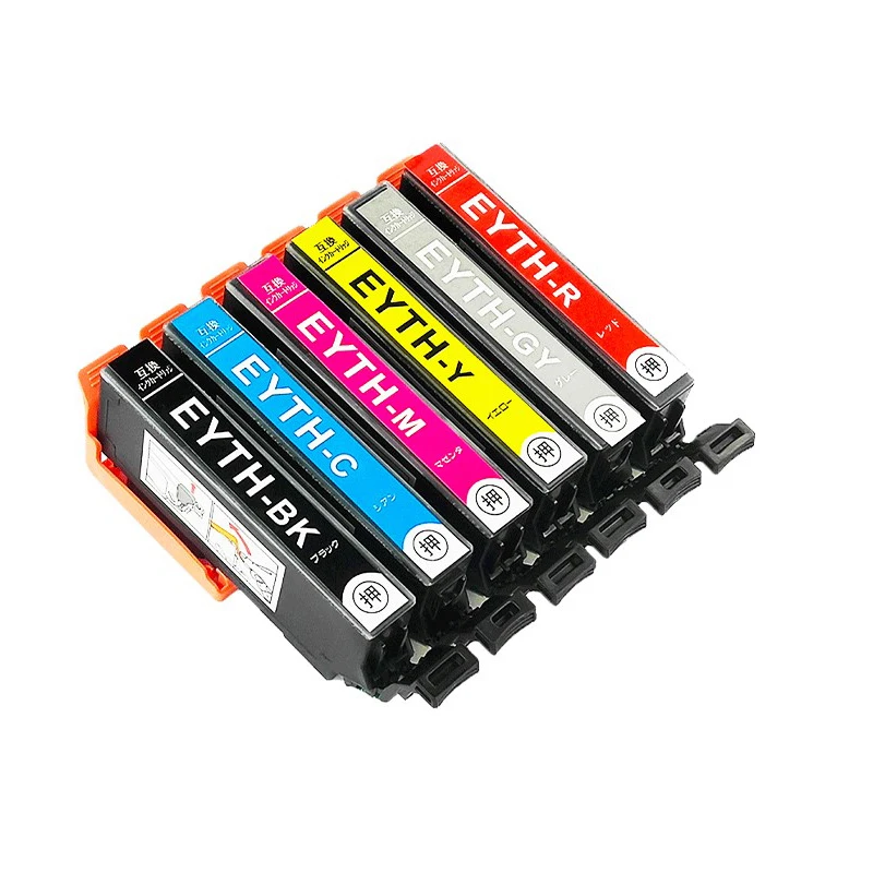 YTH YTH-BKCompatible Ink Cartridge For Epson YTH-C YTH-Y YTH-R YTH-GY EP-10VA EP-30VA Printer