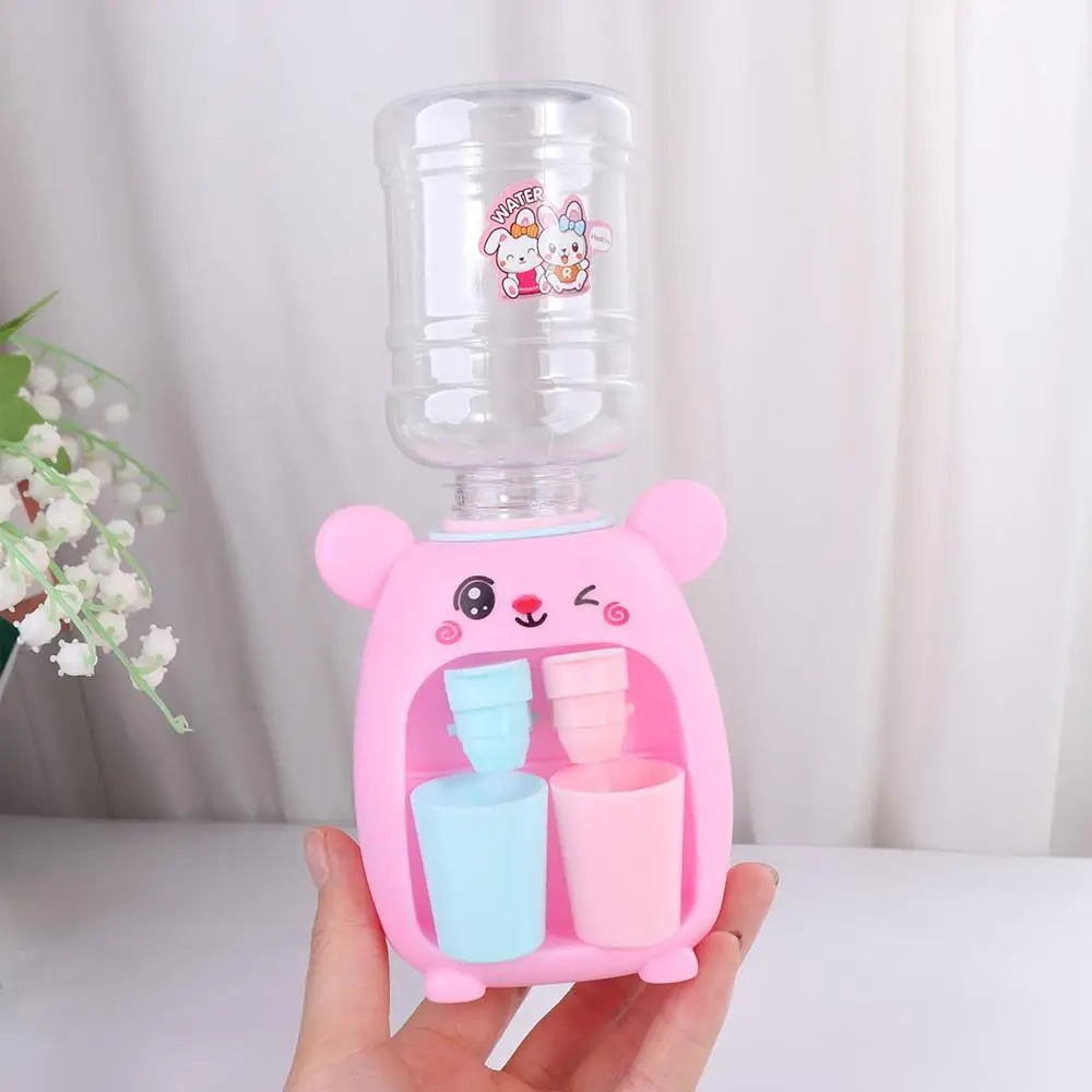 Toy Cartoon Rabbit Kitchen Toy Simulation Water Dispenser Drinking Fountain Toy Drinking Fountain Machine Mini Water Dispenser