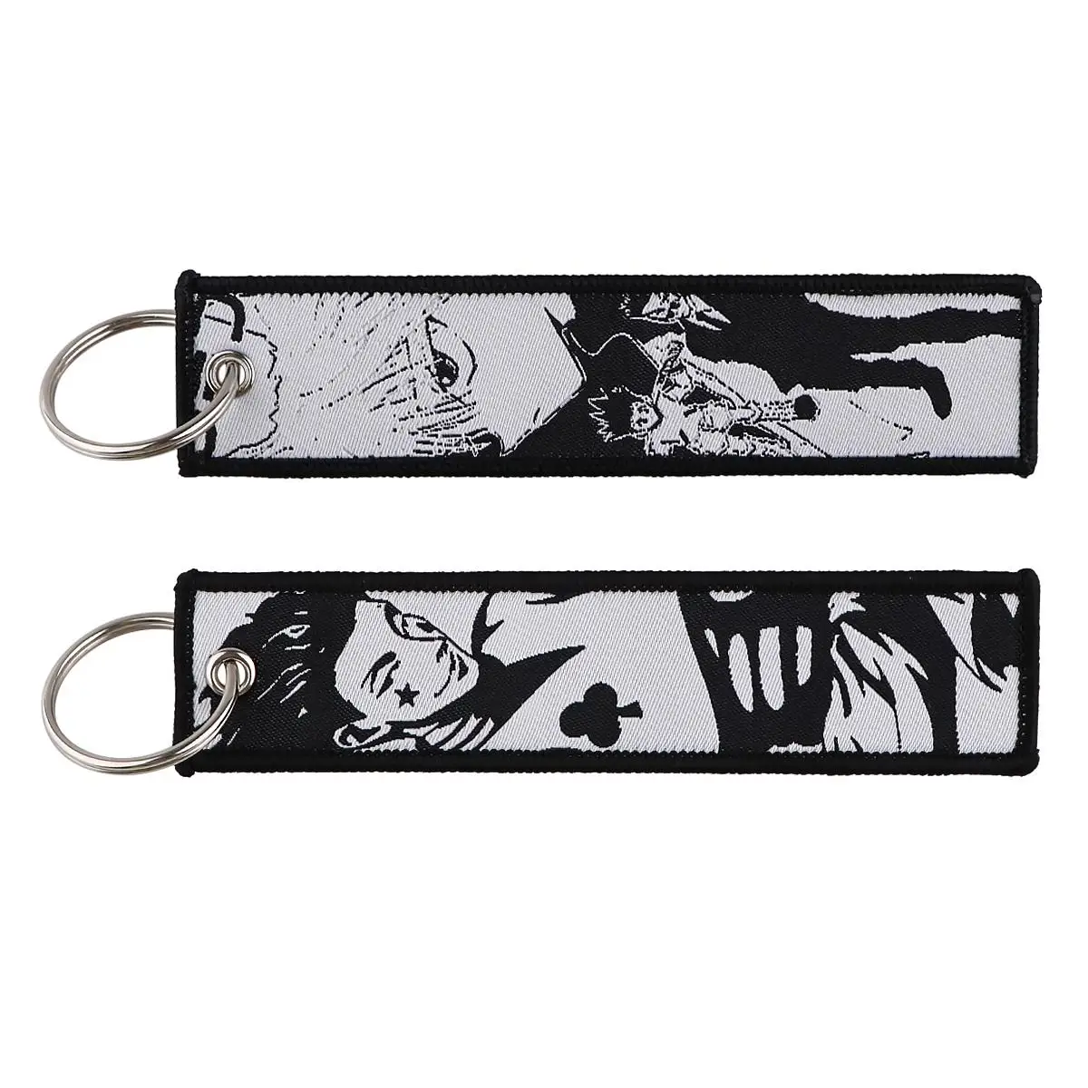 Anime Killer Keychains, Cartoon Key Fobs for Fans