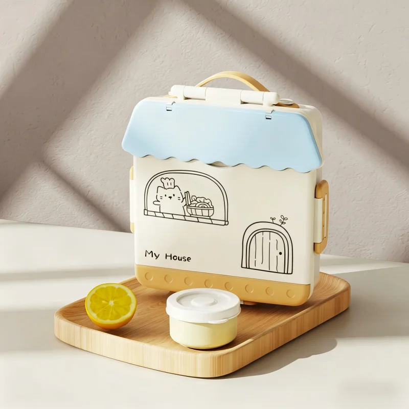 Baby Food Glass Jars - Plastic Lunch Boxes in the Shape