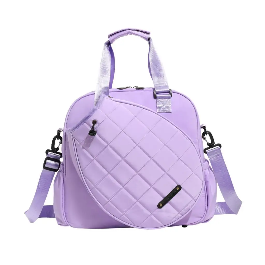 

Сумка для теннисной ракетки с держателем для бутылки с водой, сумка через плечо для тенниса, сумка для ракетки для бадминтона, сумка для ракетки для пиклбола