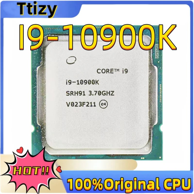 NEW Core i9 10900K 3.7GHz 10-Core 20-Thread CPU Processor LGA 1200 no fan