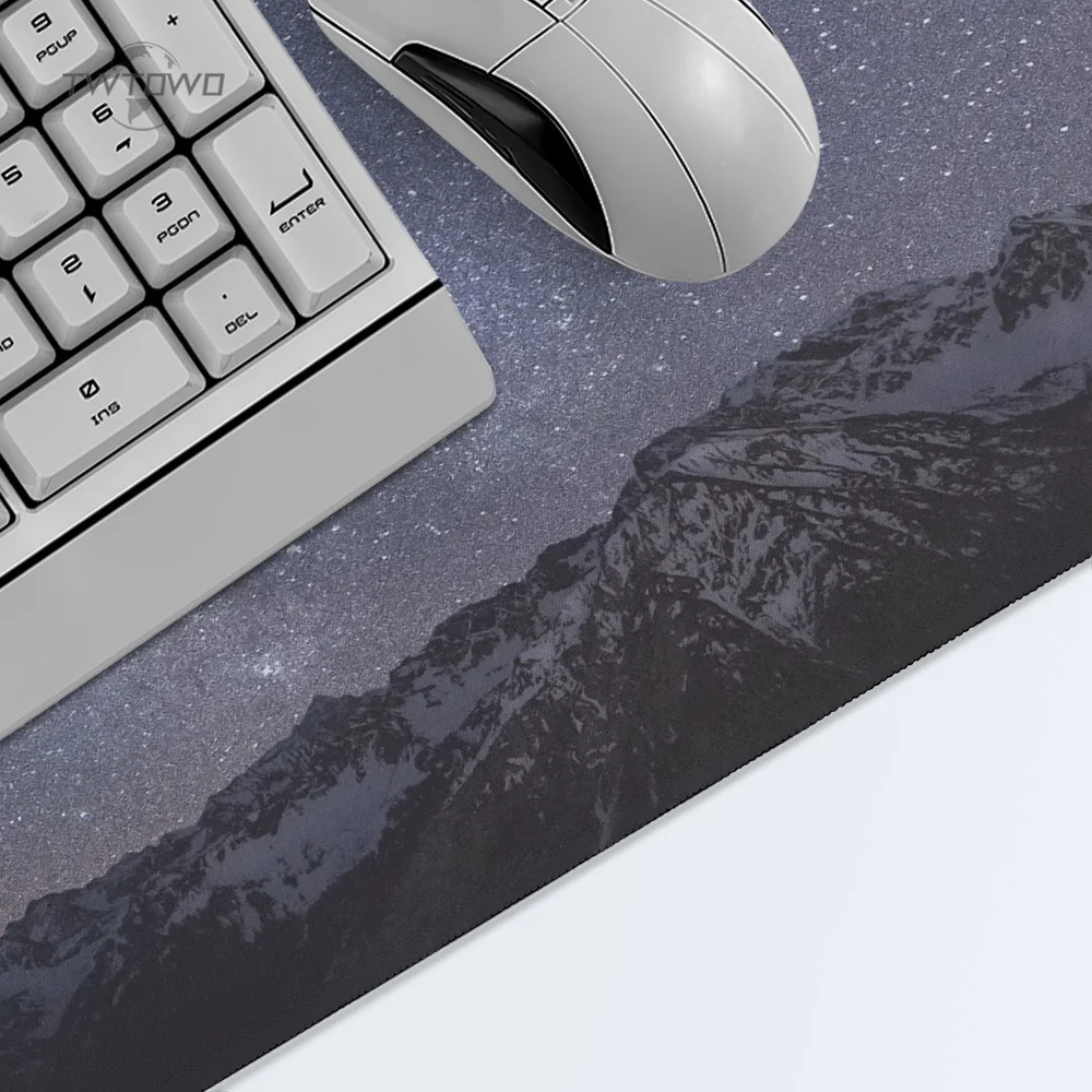 Space Starry Sky Mouse Pad Gaming XL New Home Large Mousepad XXL Mechanical Keyboard Pad Mouse Mat Natural Rubber PC Mouse Mats