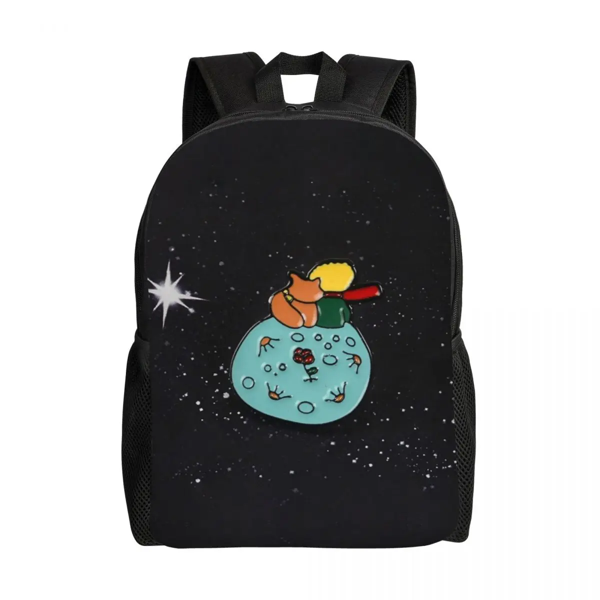 Customized The Little Prince Backpack Women Men Fashion Bookbag for School College Le Petit Prince Bags