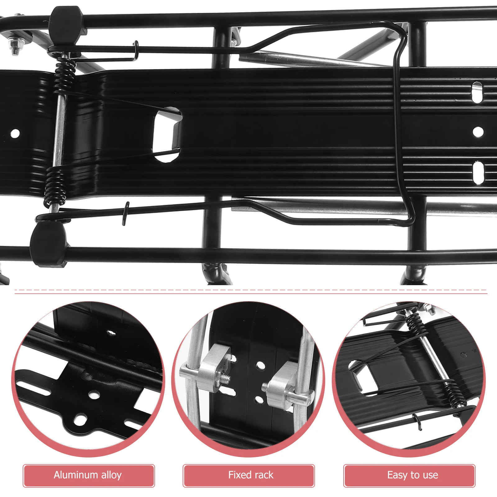 Bicycle Accessories Bike Carrier Rack Rear for Luggage Cargo Racks Explorer Boot