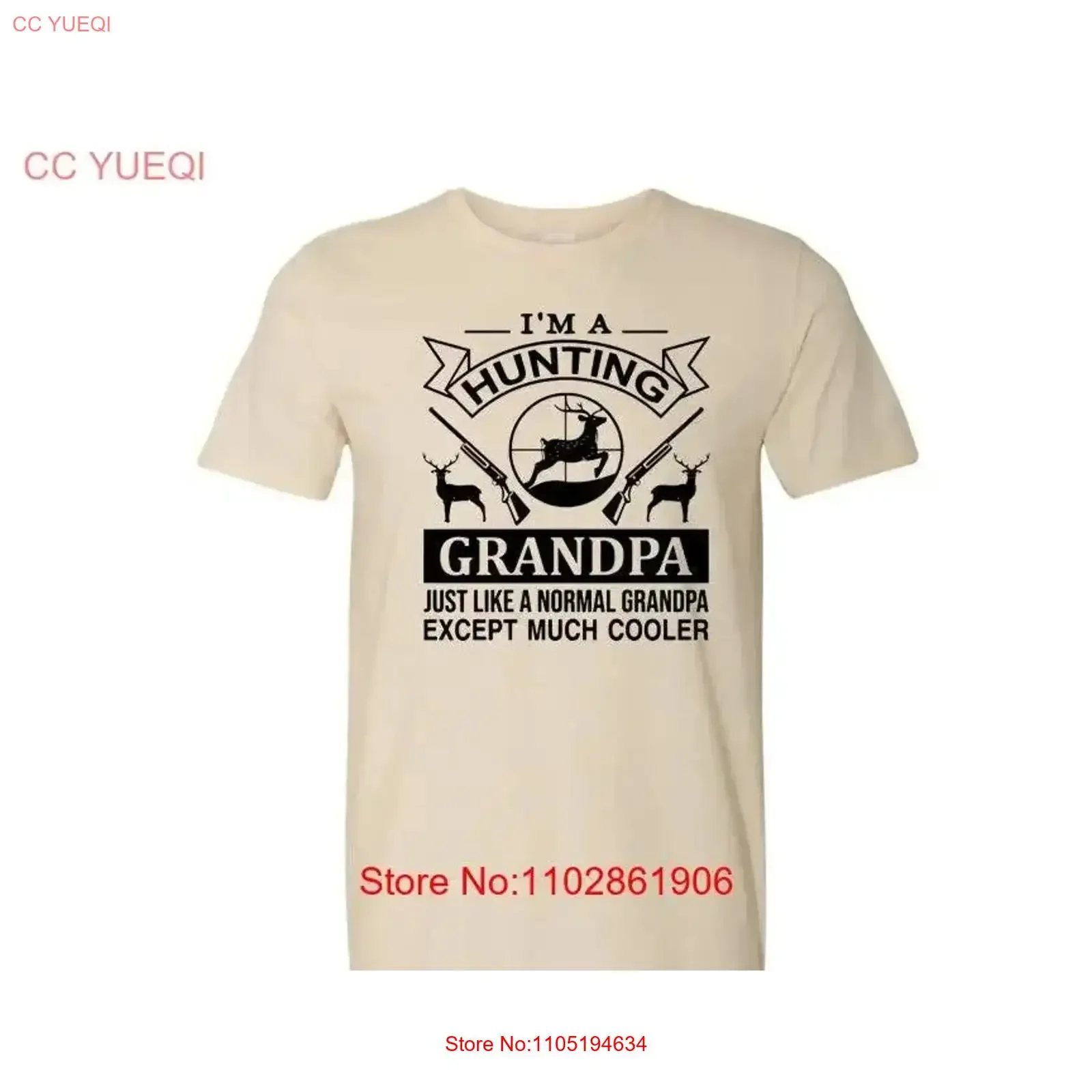 

Футболка «Охотничий дедушка», винтажная стираная домашняя уличная одежда, удобная дизайнерская одежда с графическим рисунком, растянутая, повседневная, модная, стильная